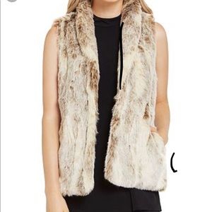 BCBG Generation. Like new Worn once. Faux Fur vest